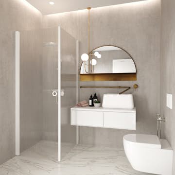 Duschhörn Hietakari Forma 372 Vändbara Dörrar