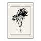 Poster Gallerix Black Flowers