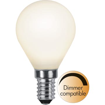 LED-lampa Star Trading Filament E14 P45 Opal RA90 Dimbar 5W