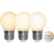 LED-lampa Star Trading Filament E27 G45 Opal RA90 3-step Memory Dimbar 4W