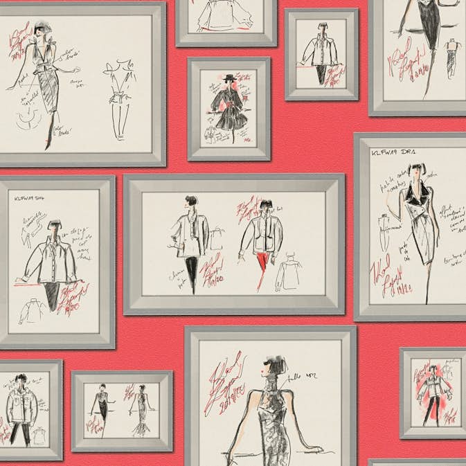 Tapet Karl Lagerfeld 37846-2