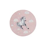 Barnmatta KM Carpets Play Häst Rund