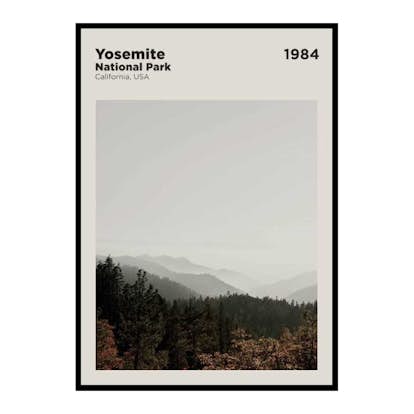 Poster Gallerix Yosemite National Park
