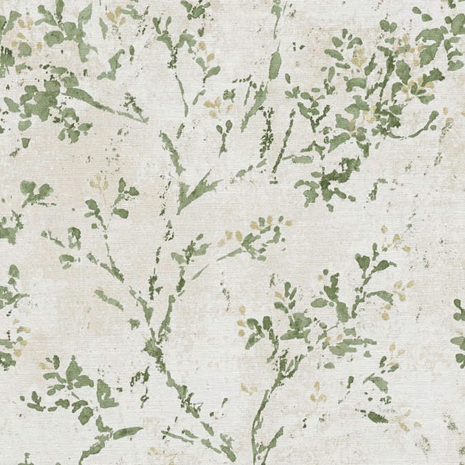 Tapet AS Creation Stories of Life 39650-4 Non Woven, Mönstrad Grön