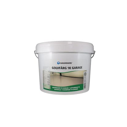 Golvfärg Hagmans 1K Garage Grå