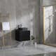 Tvättställsskåp Bathlife Extas Svart