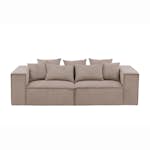 Soffa Vind Gillholmen Manchester Brun 3-Sits