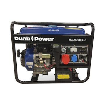 Elverk Duab-Power MG9000CLE-3 1-fas/3-fas Bensin