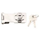 Ledhasp Millers Cylinderlås Krom 100 mm