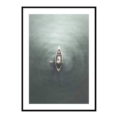 Poster Gallerix Aerial Canoe