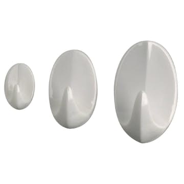 Plastkrok Millers Självhäftande