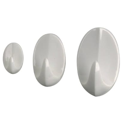 Plastkrok Millers Självhäftande