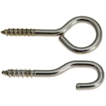 Krok och Ögla Miller För Gardinspiral 20-pack