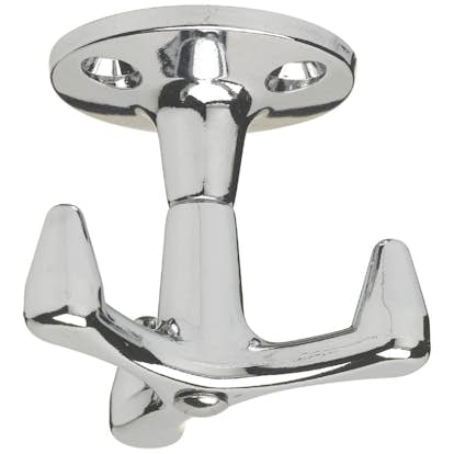 Klädkrok Millers 3 krokar Vridbar