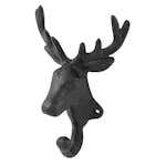 Klädkrok Millers Hjort Smide Svart