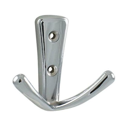 Klädkrok Millers 2 krokar 70 mm