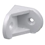 Möbelvinkel Millers Plast Vit 27X27 mm