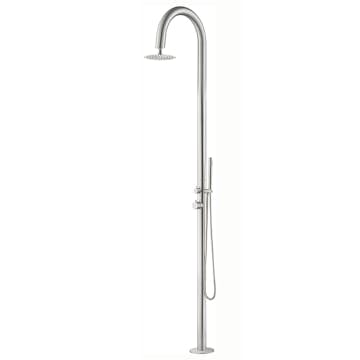 Utedusch Demerx Pure Classic Trädgårdsdusch med Takdusch & Duschhantag