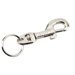 Karbinhake/Nyckelring Millers Nickel 60 mm