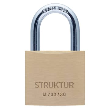Hänglås Millers Mässing M 702/30