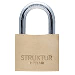 Hänglås Millers Mässing H 701/40 2P