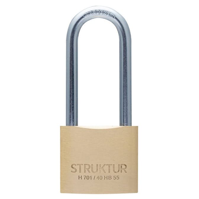 Hänglås Millers Mässing H 701/40Hb55