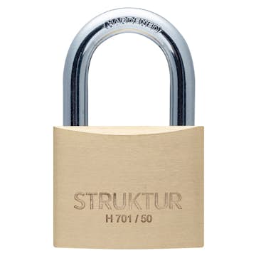 Hänglås Millers Mässing H 701/50