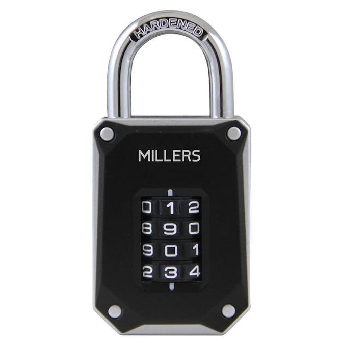 Kombinationshänglås Millers 4606 Mä Sv