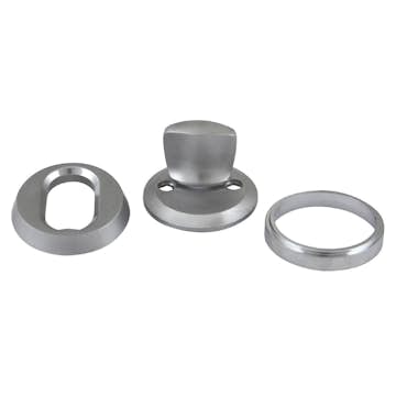 Cylinderring Millers Oval Uni Utsida Matt Krom