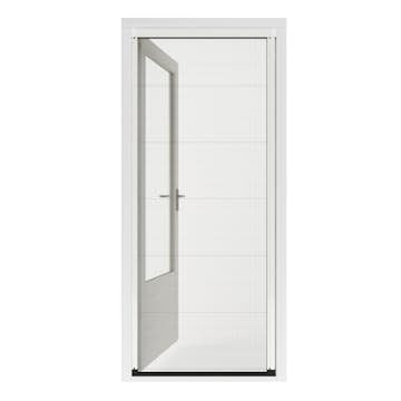 Insektsnät Lundbergs Plisserat Skjutdörr 960X2030-2060  mm Vit