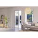 Insektsnät Lundbergs Plisserat Skjutdörr 960X2030-2060 mm Vit