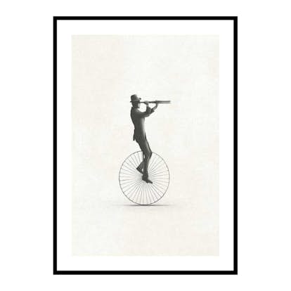 Poster Gallerix Retro Unicycle
