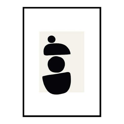 Poster Gallerix Abstract Stack No2