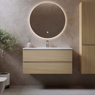 Tvättställsskåp Bathlife Eufori Ljus Ek