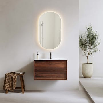 Spegel Bathlife Lyster Oval