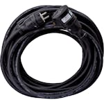 Skarvsladd Gelia Jordad med Självstängande Lock 230V Svart