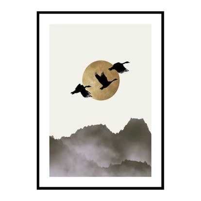 Poster Gallerix Silhouette No3