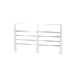 Aluminiumrör Recal Till Staket Hindsen För Stakethöjd 745 mm 3 st