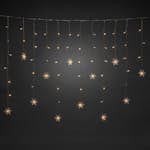 Gardinslinga Gnosjö Konstsmide 12 Snöflingor L