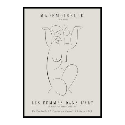 Poster Gallerix Picasso Mademoiselle No1