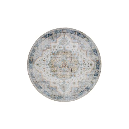 Flatvävd KM Carpets Tarfaya Kerman Rund