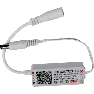 Strömkabel Gelia med Brytare Wifi 150mm för LED-list Fejan