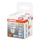 LED-Lampa Osram Par16 (35) Gu10 36gr Glas 840