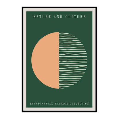 Poster Gallerix Nature And Culture