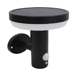 Solcellsarmatur Gelia Hojskär Vägg Sensor Svart 3,7V 2200 Mah