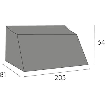 Möbelskydd Hillerstorp Oxelunda 3-sits