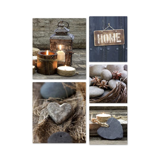 Tavla Art for the Home Home 5 Delar