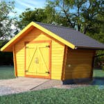 Timmerlada LP Garden R6 Glesa Väggar 6,3 m2