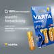 Batteri VARTA Alkaliska Longlife LR6/AA 4-Pack