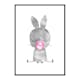 Poster Gallerix Bubblegum Rabbit